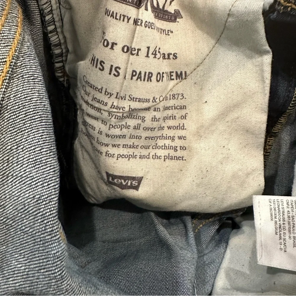 Men’s Levi’s Dark Wash Denim